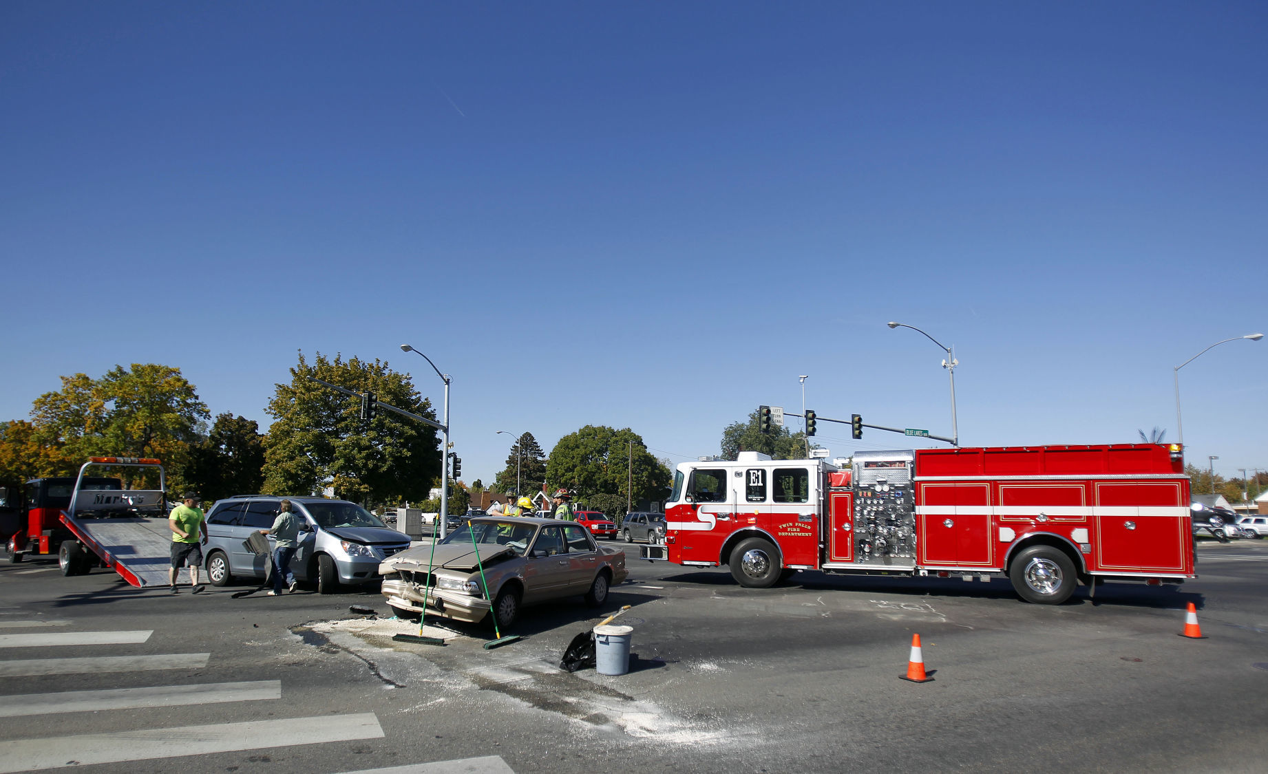 Crash at 5 Points